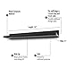 Floating Wall Shelf by Americanflat, 24-inch, Black