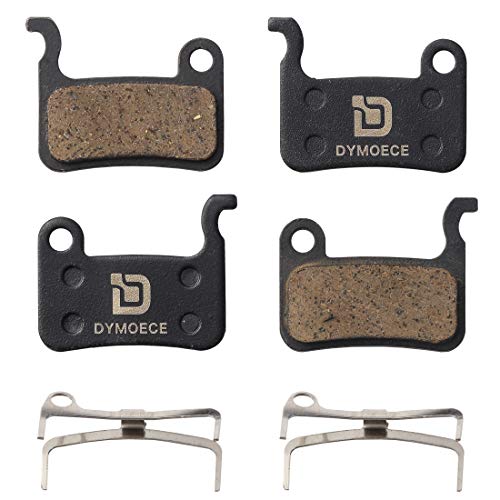 Dymoece 2 Pairs Bicycle Disc Brake Pads Compatible with Shimano Deore XT XTR LX SLX Hone Alfine Saint Disc Brake(Resin,Semi-Metallic,Sintered Metal) - Thumbnail 2