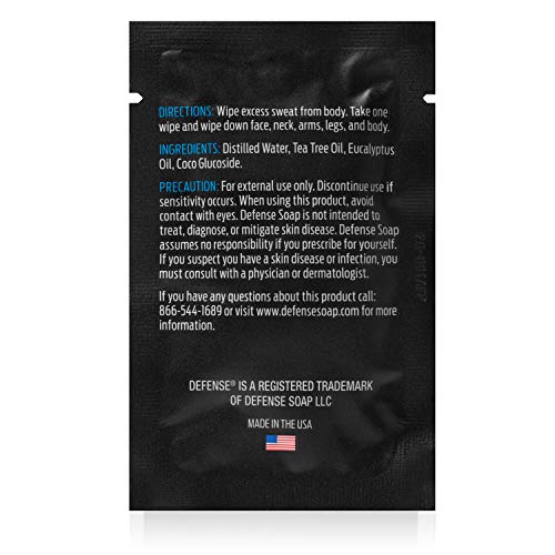 3 Defense+Soap+Individually+Packed+Travel