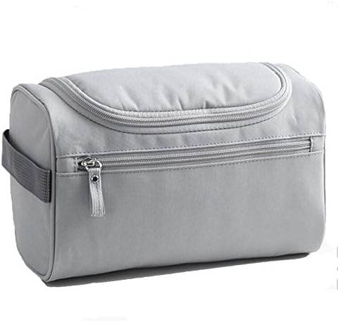 Dailydollor Travel Outdoor Portable Waterproof Toiletries Wash Saver Bag (Grey)