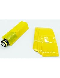 SpeedDa 300Pcs 10 Color 29.5MM 18.5MM Tubo de tubo retráctil plano de PVC para 18650 18500 Película retráctil de batería