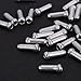 100 Pcs Alloy Road Mountain Bicycle Bike Brake Cable Cap End Tips Crimp Silver
