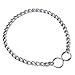 SGODA Chain Dog Training Choke Collar, 20 in, 2.5 mm