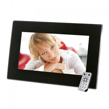 Intenso Mediastylist Digitaler Bilderrahmen (33,7 cm (14 Zoll) LCD-Display, Videofunktion, MP3-Funktion, Diashow, Fernbedienu