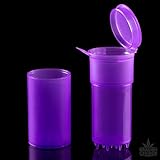 ShredTainer Pop Top Container w/ Built-In Grinder - Purple