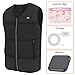 FERNIDA Unisex Electric Heated Vest Lightweight Size Adjustable Insulated Thermal Heating Vest Jacket(Battery Included)