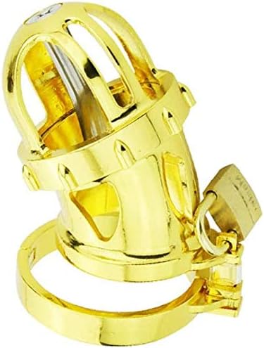 Bondage Masters Male Chastity Device with Removable Urethral Tube and Air-Flow Cage, Black - Image 3