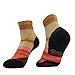 HUSO Unisex Digital Printed Athletic Quarter Running Socks 1,2,3,4,6,8,11 pairs