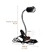UVA UVB Flexible Clamp Lamp Holder - Reptile Terrarium Clip On Light Fixture,Max 300W Heat Lamp Stand Fixture(One 75W lamp+Lamp Holder)
