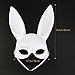 BESTOYARD Masquerade Mask Rabbit Mask Bunny Mask for Birthday Party Easter Halloween Costume Accessory Party Favors