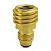 onlyfire Universal Fit Propane Tank Adapters - Converts LP Tank POL Service Valve to QCC1 (Type 1) Outlet