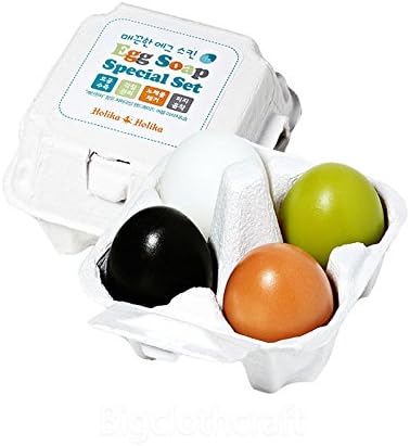 New Holika Holika Egg Soap 4 Type Special Set 50g X 4 Pcs EA
