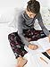 LEGO Star Wars Boy's Flannel Pajama Pants (10-12, Black/Red)