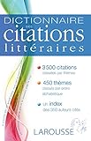 Dictionnaire des citations littéraires (Références) (French Edition) by
