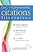 Dictionnaire des citations littéraires (Références) (French Edition) by
