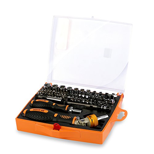 Jakemy jm-6108 79 in 1 double ratchet screwdriver set f…