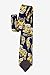 School Bus Navy Blue Microfiber Tie