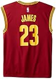 Lebron James Cleveland Cavaliers NBA Adidas Men's Replica Jersey - Burgundy