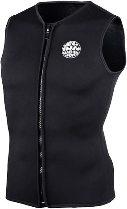 TYUE 3Mm Wetsuit Top Neoprene Thermal Sleeveless Neoprene Vest for Men Women Diving Vest Surfing Swimming