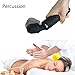 CNHIDEE Personal Massager Cordless Therapeutic Convenient Travel Size 20x Powerful speeds USB Rechargeable Muscle Aches Sports Recovery Stress Relief Back Neck Head arm Foot (Black)