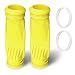 Sumille 2 Pack Silicone Pool Cleaner Diaphragm Replacements for Zodiac Baracuda G3 G4 Diaphragm W69698, Alpha 2, 3 and Zoom Pool Cleaner Part with 2 pcs W81600 Retaining Ring, Yellow