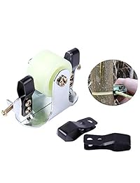 IronBuddy - Cuchillo de pelar con doble cuchillo de polea, herramienta de podar para pelar, cortador para orquídea de jardín, árbol de frutas