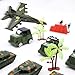 Army Toys, 307 PCS World War II Soldiers Plastic Army Men Combat Special Forces with Hand Bag Birthday for Party Favor