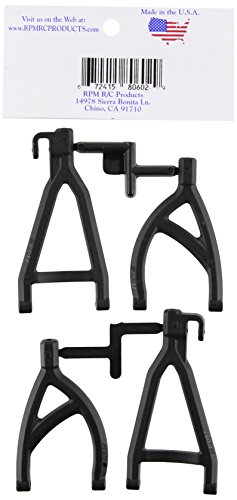 RPM 80602 Rear Upper/Lower A-Arms Black 1/16 E-Revo Black