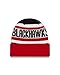 New Era NHL Biggest Fan 2.0 Cuff Knit Beanie, Red, One Size