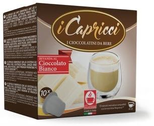 90 Nespresso Compatible Coffee Capsules Tiziano Bonini pods (Hot White Chocolate)