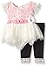 Little Lass Baby Girls' 2 Piece Capri Set Disco Dot Tulle