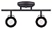 CANARM IT622A02ORB10 LTD Polo 2 Light Track Rail, Oil Rubbed Bronze with Adjustable Heads