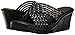 Skechers Cali Women's Promenade Star Light Wedge Sandal, Black Gem, 8 M US
