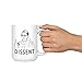 Artisan Owl RBG Dissent Mug - Ruth Bader Ginsburg Mug 15 oz Deluxe Large Double-Sided Mug