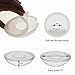 Breastfeeding Milk Saver, Nursing cups, Breast Shells, Collect Breastmilk Letdown, Milk Collector, Protect Sore Nipples, Soft Flexible Silicone, Breast Pad Compliment, Reusable 2-PK - Precious Wonders