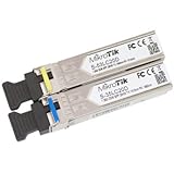 SFP module pair, S-35LC20D 1.25G SM 20km T1310nm/R1550nm + S-53LC20D 1.25G SM 20km T1550nm/R1310nm