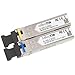 SFP module pair, S-35LC20D 1.25G SM 20km T1310nm/R1550nm + S-53LC20D 1.25G SM 20km T1550nm/R1310nm