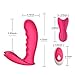 Wearable G Spot Butterfly Vibrator, Wireless Remote Control Clitoris Vibrating Dildo with 10 Vibration Pattern, Rechargeable Waterproof Female Masturbation Adult Sex Toys for Couple & Women, Red