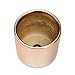 Copper, Rose Gold Succulent Plant Pot - 4 Inch Pot Can Hold Large & Small Succulents, Cactus and Flowers - Cylindrical Modern Design - Rose Gold and Copper for In-Style Look