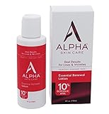 Alpha Skin Care Essential Renewal Lotion 10% Glycolic AHA, 4 Ounce by Alpha Skin Care