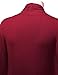 LL WSK1048 Womens Solid Long Sleeve Open Front Long Cardigan L WINE