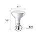 Philips LED Dimmable BR30 Light Bulb: 650-Lumen, 5000-Kelvin, 11-Watt (65-Watt Equivalent), E26 Base, Frosted, Daylight, 3-Pack