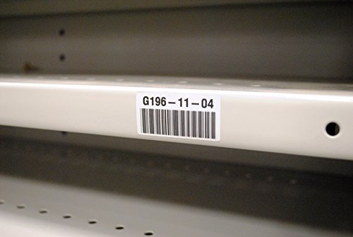 Brady M21-750-423 21' Length, 0.75" Width, B-423 Permanent Polyester, Black On White Color, BMP 21 Mobile Printer ID PAL And LABPAL Printer Label