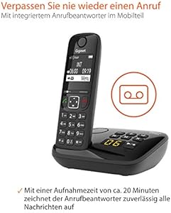gigaset as690a duo 2 schnurlose telefone mit anrufbeantworter