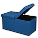 Otto & Ben Folding Chest with Smart Lift Top Upholstered Tufted Ottomans Bench Foot Rest for Bedroom and Living Room, 30