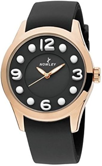 Reloj NOWLEY 8-5234-0-6 - Reloj mujer caja de metal dorado ...