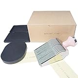 Alphabet Rolling Stamp Package Set Including Exclusive Ink Pad And Cleaner (Black)