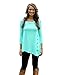 Jade Womens Loose Pullover T Shirt Long Sleeve Cotton Tops Shirt Blouse