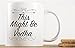 AWEHIRU This Might Be Fireball. 11oz Coffee Mug. Perfect for birthday, men, women, present for him, her, dad, mom, son, daughter, sister, brother, wife, husband or gift for friend. by KTM1