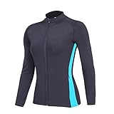 beroy Women Dri-fit Workout Jacket, Zip Up Stretchy Active Raglan Running Jacket Coat